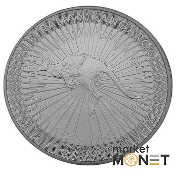 Срібна монета 1 долар 2021 Австралія 999 1 Oz Австралійський кенгуру Срібна монета 1 долар 2021 Австралія 999 1 Oz Австралійський кенгуру