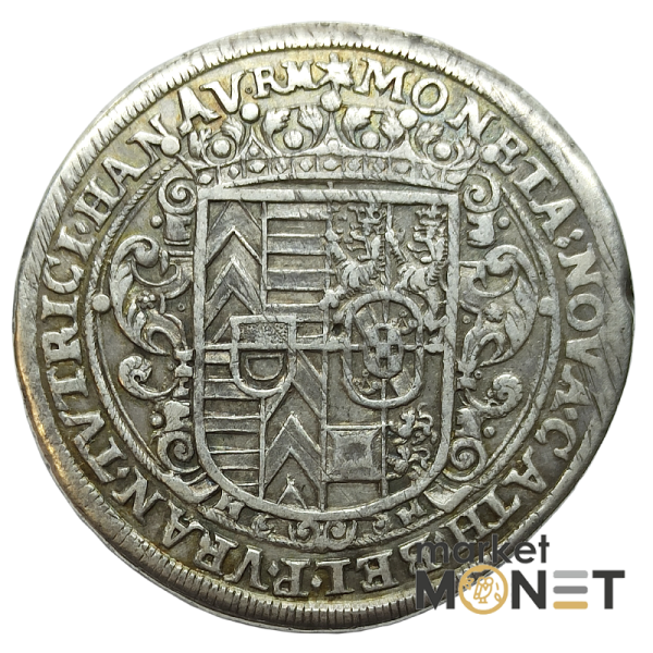 Срібна монета 1 талер 1624 Фердинанд II Німеччина