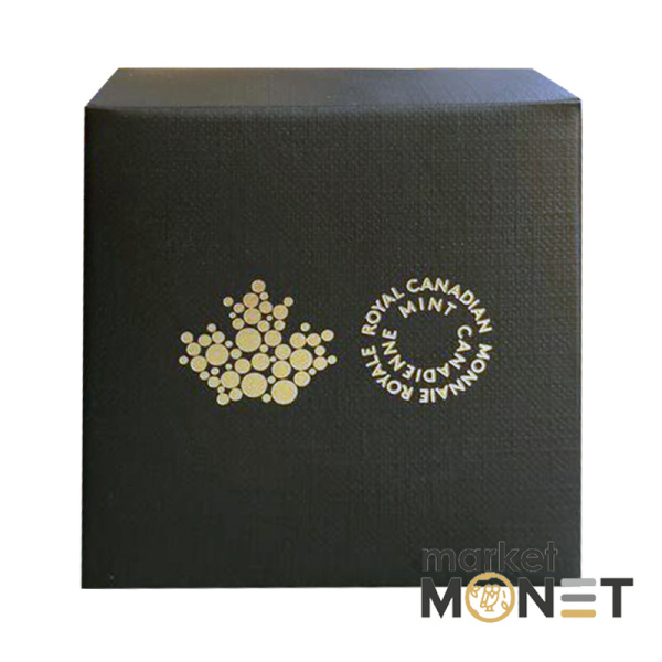 Срібна монета 20 доларів 2024 Канада 999 31,82 г. Українська писанка