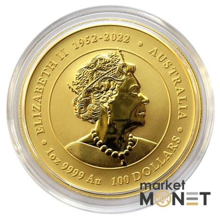 Золота монета 100 доларів 2024 Австралія 999 1oz  Лунар ІІІ - Рік Дракона