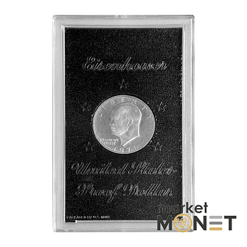 Срібна монета 1 долар 1971 Долар Ейзенхауера (S) PROOF