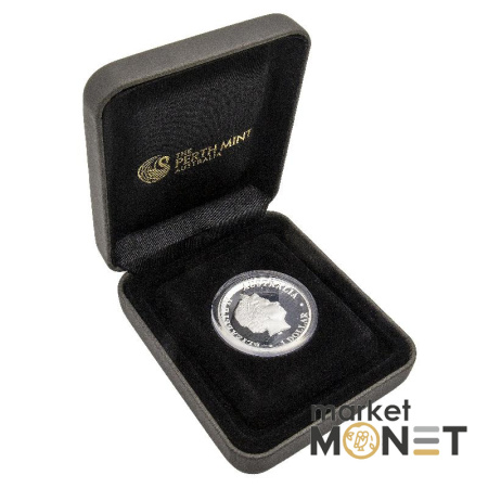 Срібна монета 1 долар 2011 Австралія 999 1 Oz Австралійський Кенгуру
