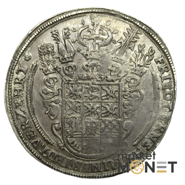 Срібна монета 1 талер Фрідріх (1613-1648) Німеччина