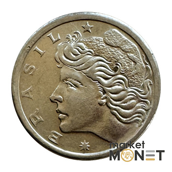 Монета 2 сентаво 1967 рік Бразилія (8.16)