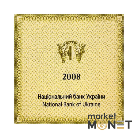 Золота монета 2 грн "Рак" 2008 Україна