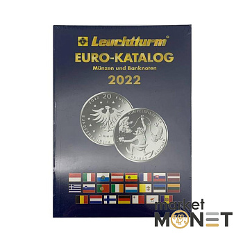 Каталог банкнот та монет євро 1999-2022 гг. Видання німецькою мовою