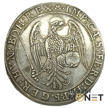 Срібна монета 1 талер 1624 года Аугсбург Німеччина