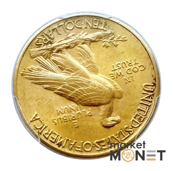 Золота монета 10 доларів 1926 США 900 16.72 г. Голова Індіанця у слабі MS 63