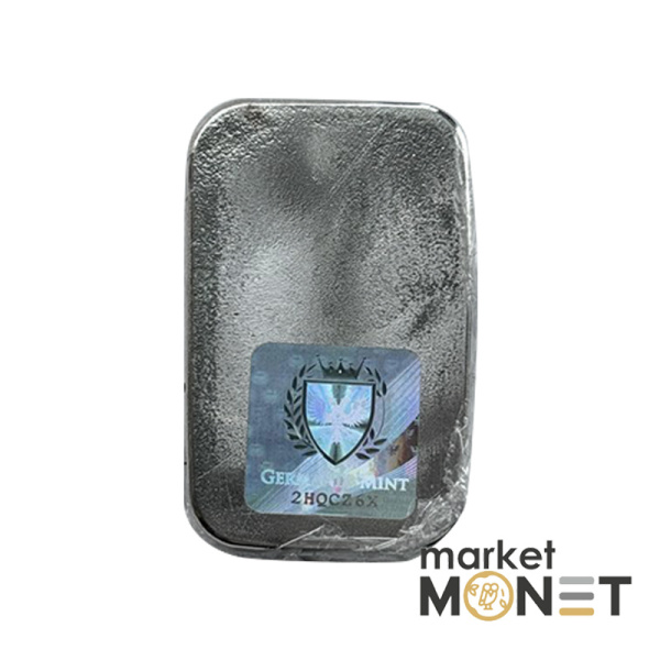 Срібний злиток 100 грам 