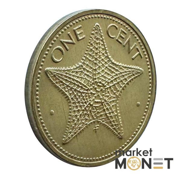 Монета 1 цент 1974 року Багамські острови Королева Єлизавета II (2)