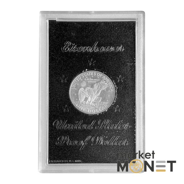 Срібна монета 1 долар 1971 Долар Ейзенхауера (S) PROOF