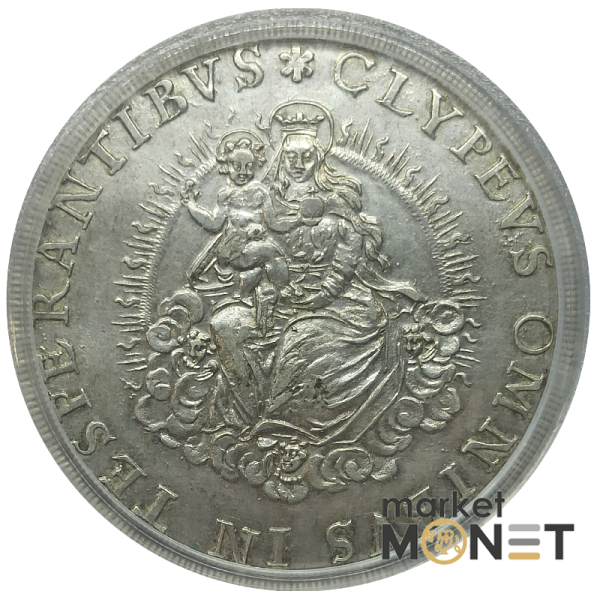 Срібна монета 1 талер 1631 року Баварія Німеччина