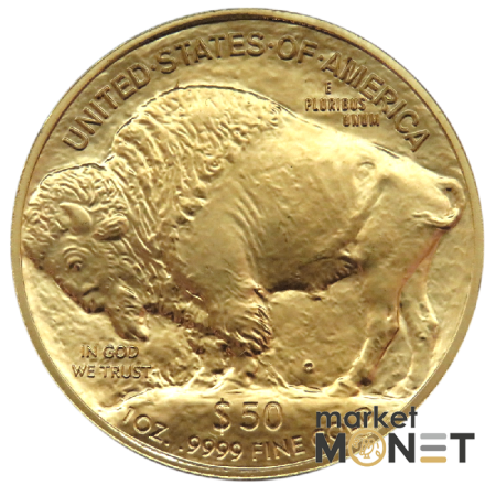 Золота монета 1oz Американський Бізон (Баффало) 50 доларів 2009 США