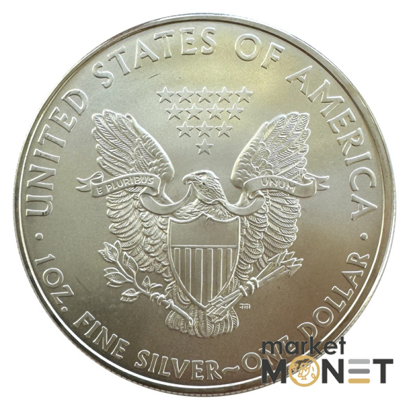 Туба 20 срібних монет 1 долар 2010 США 999 1 Oz Американський орел