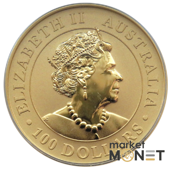 Золота монета 1oz Ему 100 доларів 2021 Австралія