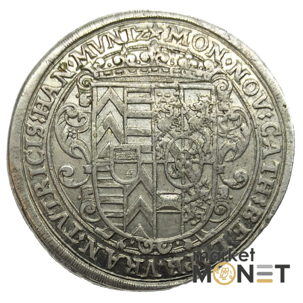 Срібна монета 1 талер 1622 года Фридрих II Німеччина