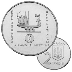 Монети України